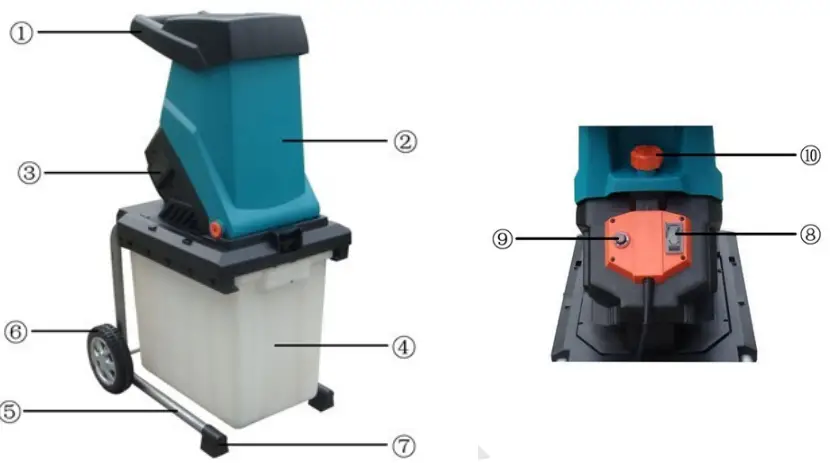 NAKAYAMA-ES2700-Electric-Branch-Shredder-FIG-1