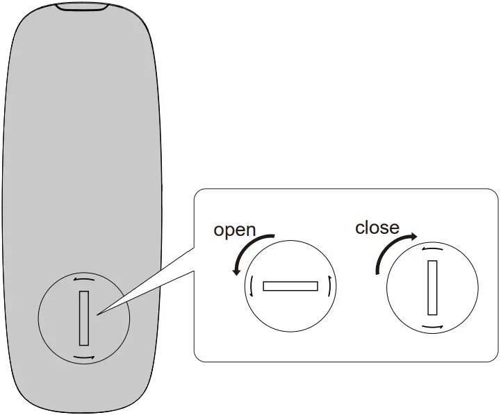 A100 - Installing Battery in Remote Control