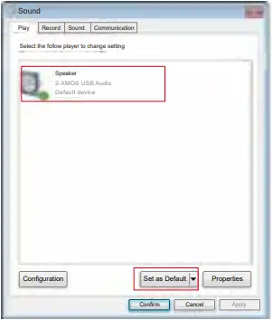 A100 - USB Input Mode 4b