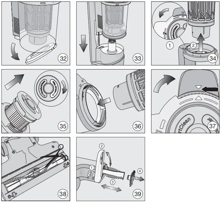 Miele HS19 Cordless vacuum cleaner - Figure 6