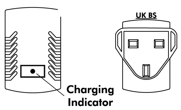 Coopers Air Rhino 11141 - charging indicator