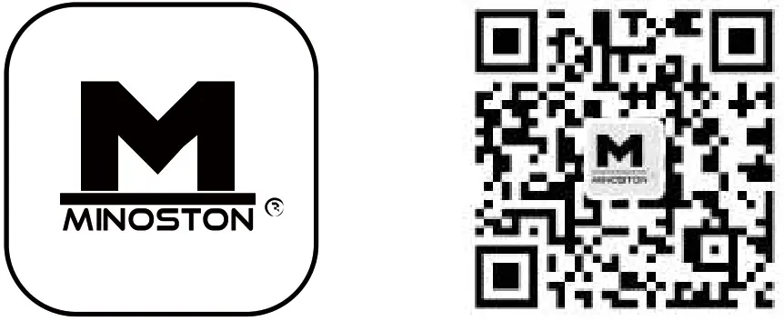 MINOSTON MP24 WiFi Outdoor Plug 2 Outlet - Qr Code
