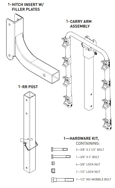 ALLEN SPORTS ZN540 4 Bike Hitch Racks-