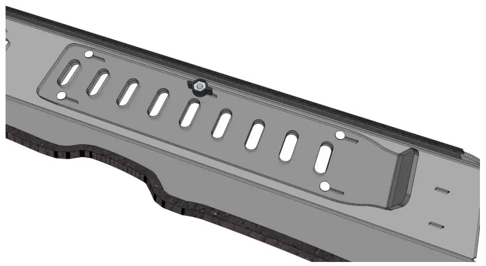 FALCON RIDGE HO 1000 WD05 Care of Honda 1000 Aero VentPolycarbonate Windshield - fig 2