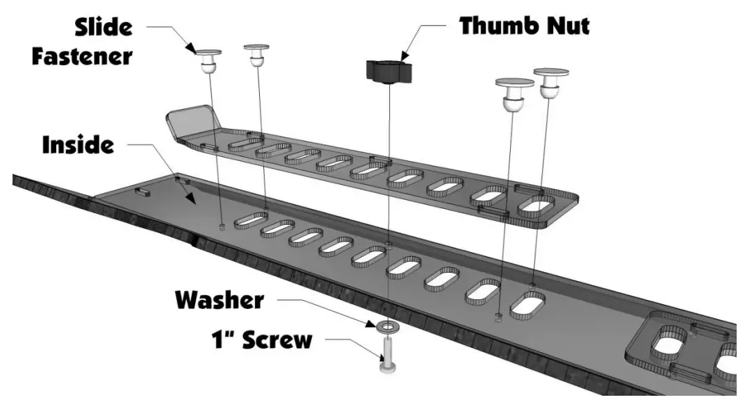 FALCON RIDGE HO 1000 WD05 Care of Honda 1000 Aero VentPolycarbonate Windshield - fig