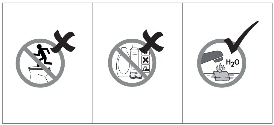 SCH TTE 81001 Toilet Seat Bamboo - Fig 3