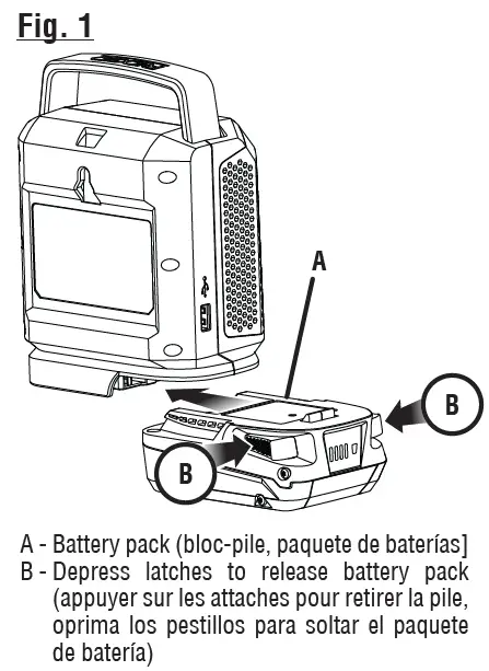 RIDGID R84088 18V Cordless Speaker fig 2
