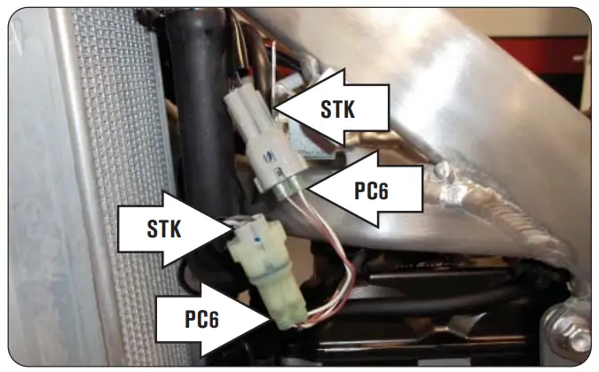 Dynojet WR450F Power Commander 6 Yamaha - PC6 wiring harness1