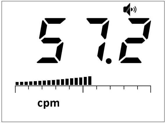 LUDLUM Model 3005 Digital Survey Meter with Internal Detector - FIGURE 10