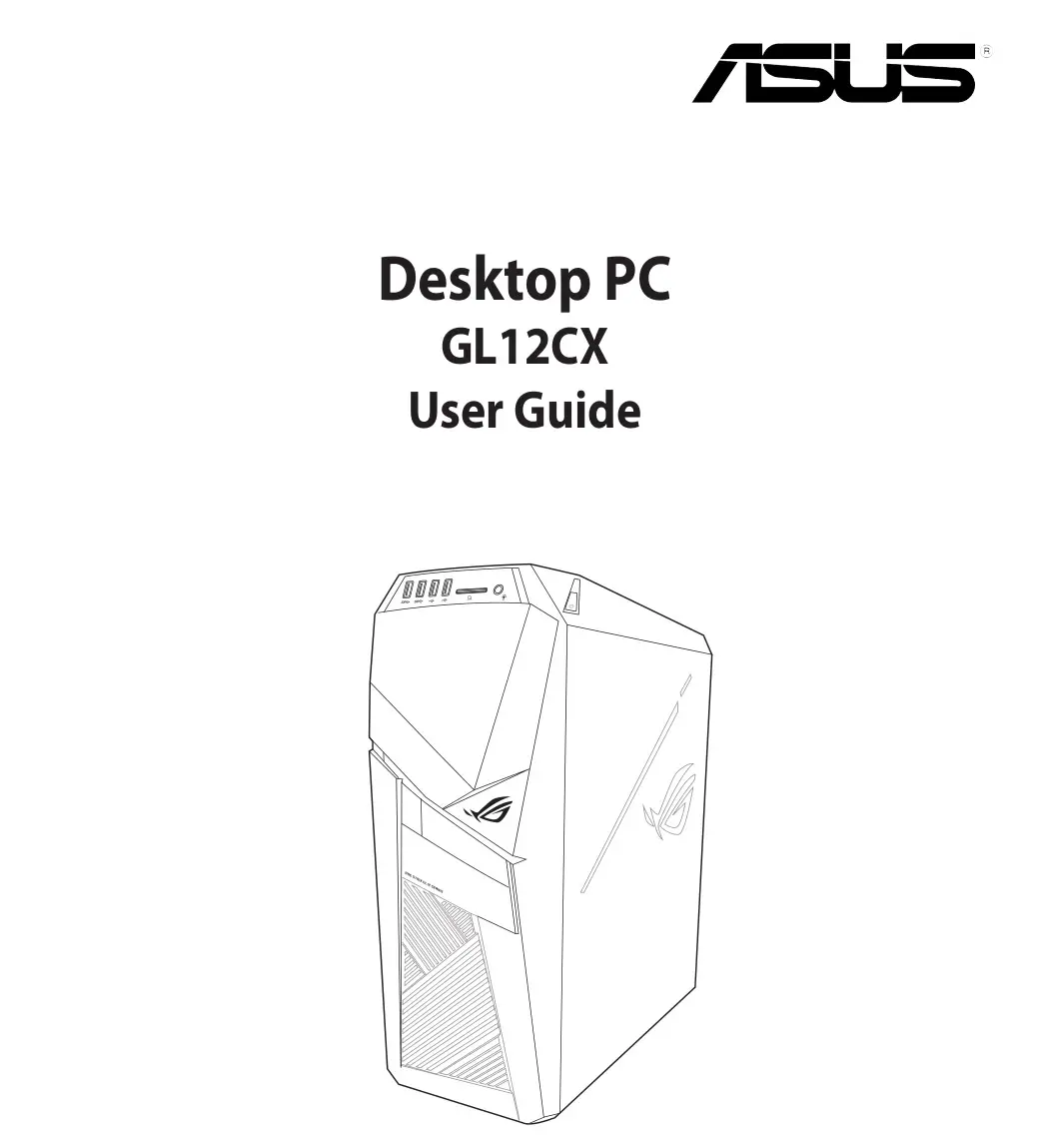 Asus GL12CX Destop PC User Manual