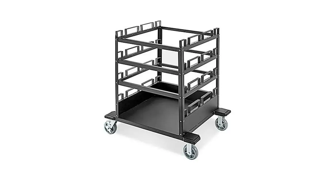 Uline H-6601 Crowd Control Cart Installation Guide