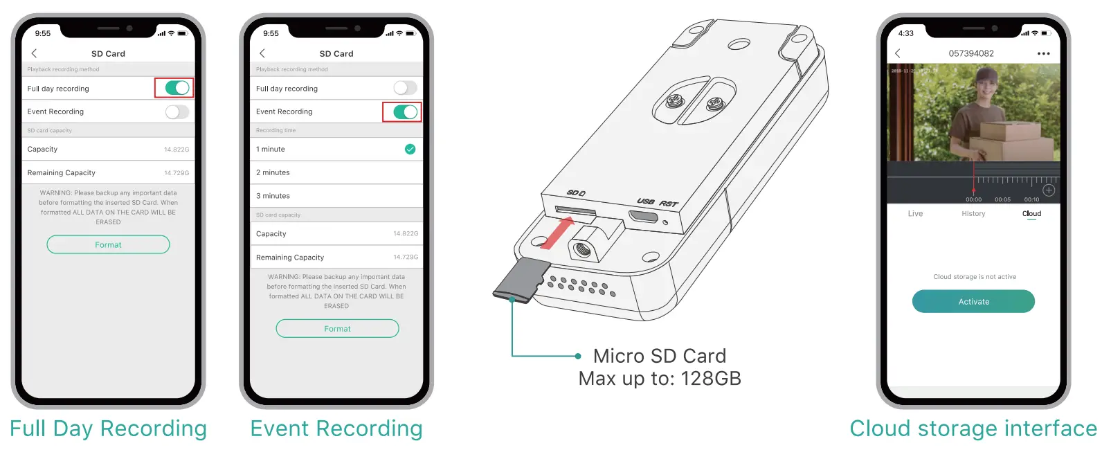 XTU J5 Wiring Video Doorbell Camera fig 14