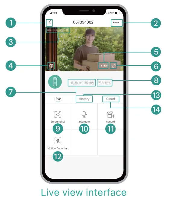 XTU J5 Wiring Video Doorbell Camera fig 16