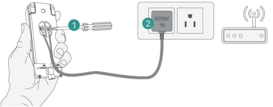 XTU J5 Wiring Video Doorbell Camera fig 18