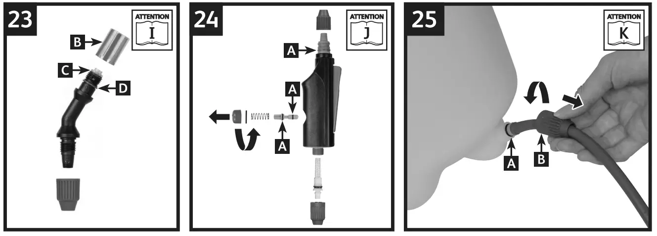 HOZELOCK 5505 Viton Pressure Sprayer -Operation 1