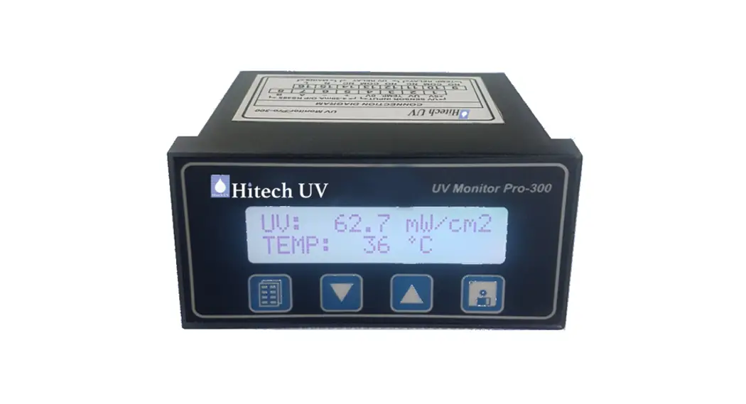 Hitech Uv Pro-300 Intensity Monitor User Manual Hitech Uv Pro-300 Intensity Monitor User Manual