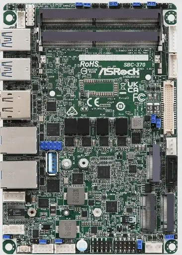 ASRock SBC-370 Jumpers and Header