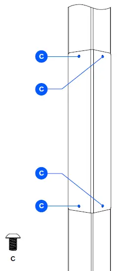 easee BPR4W001 Base Charging Pedestal PR 4-Way 17