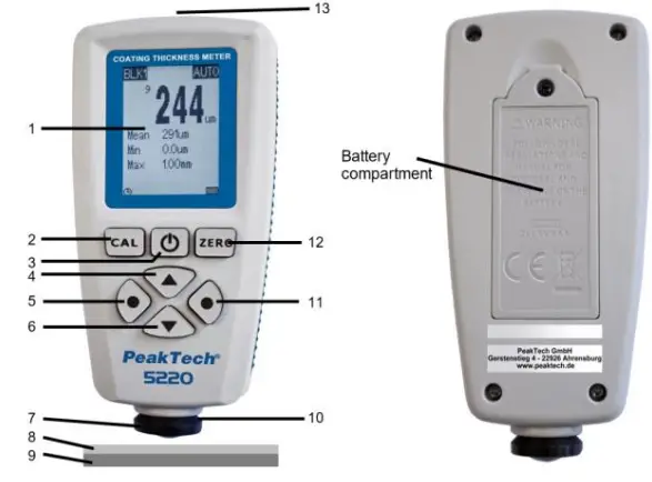 PeakTech-5220-Coating-Thickness-Gauge-fig1