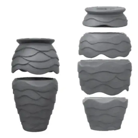 Aquascape 78240 Scalloped Urns Instructions - Fountain Assembly