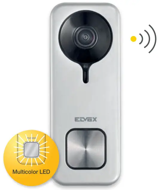 VIMAR ELVOX Door Entry WiFi Video Doorbell - FIGURE 1