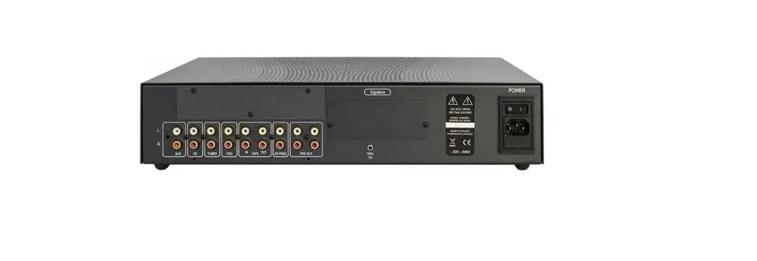 Pr200 Signature Preamplifier Owner's Manual Pr200 Signature Preamplifier Owner's Manual