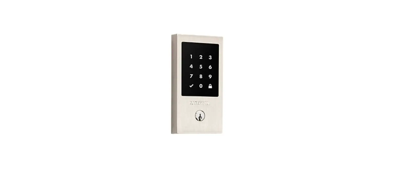 Baldwin Minneapolis 10 Touchscreen Electronic Deadbolt 8225 Manual