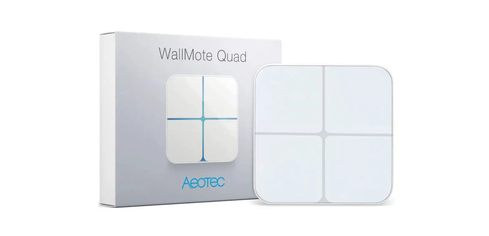Aeotec Wallmote Quad Remote With 4 Buttons User Guide