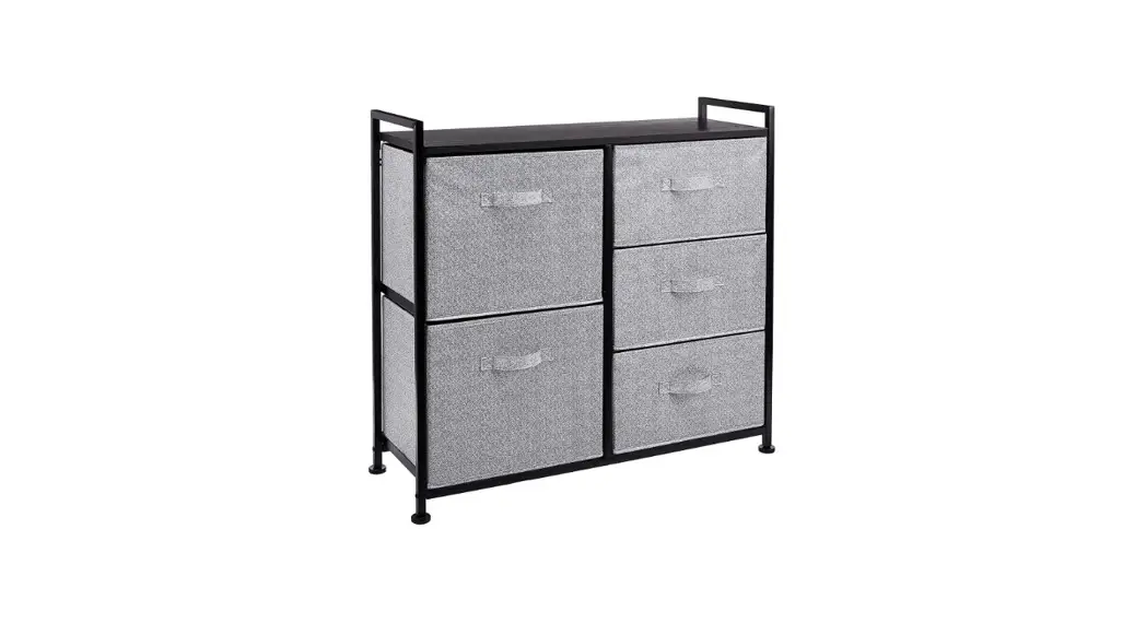 Amazonbasics B07sfzlwhc Fabric 5-drawer Storage Organizer Unit User Manual