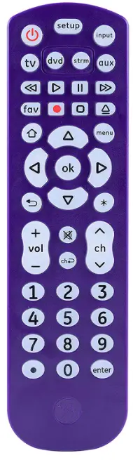 GE-QISMD-B1400-Backlit-Universal-Remote-Control-Product