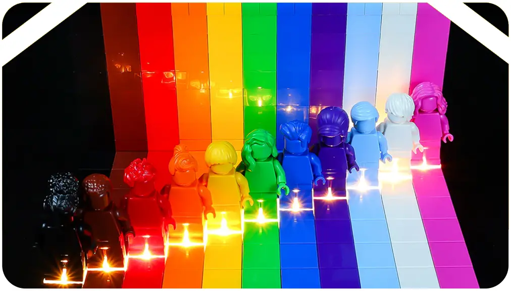 GAME OF BRICKS 40516 Light Kit for Everyone Is Awesome