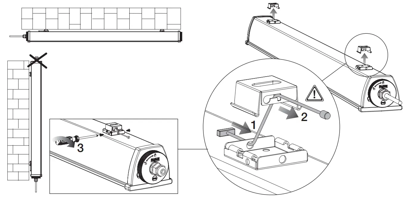 Beghelli 334900784 Wall Mounted Ceiling Emergency Light - fig 3