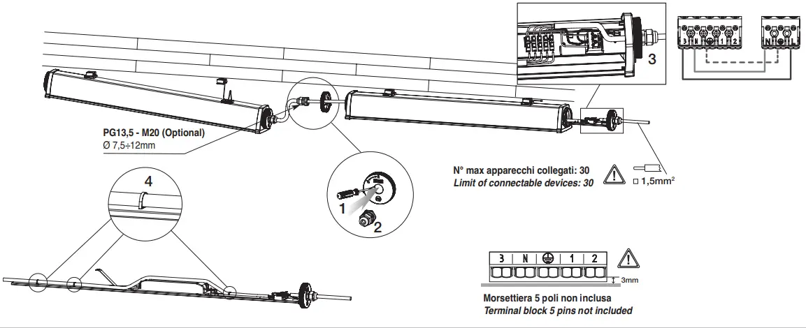 Beghelli 334900784 Wall Mounted Ceiling Emergency Light - fig 6