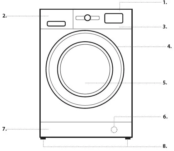 Whirlpool-FFWDB-Front-Load-Washing-Machine-Gray-FIG 1