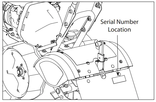 39381 Earthquake Victory Rear Tine Tiller - Fig