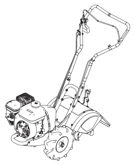 39381 Earthquake Victory Rear Tine Tiller