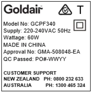 Goldair-GCPF340-40cm-Whisper-Quiet-Pedestal-Fan-FIG-1