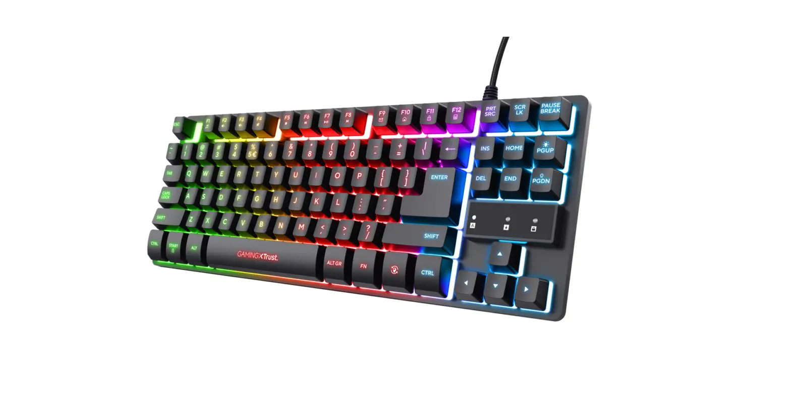 Trust Gxt 833 Thado Tkl Illuminated Keyboard User Manual