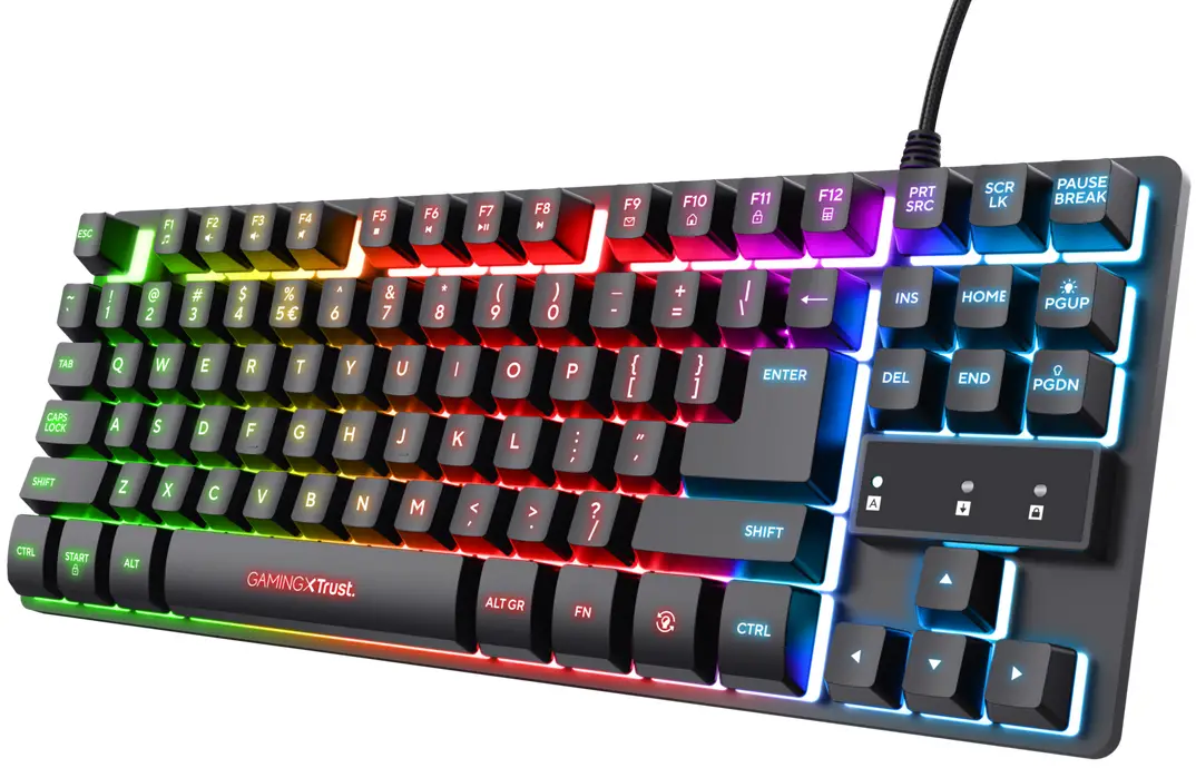 Trust GXT 833 Thado TKL Illuminated Keyboard