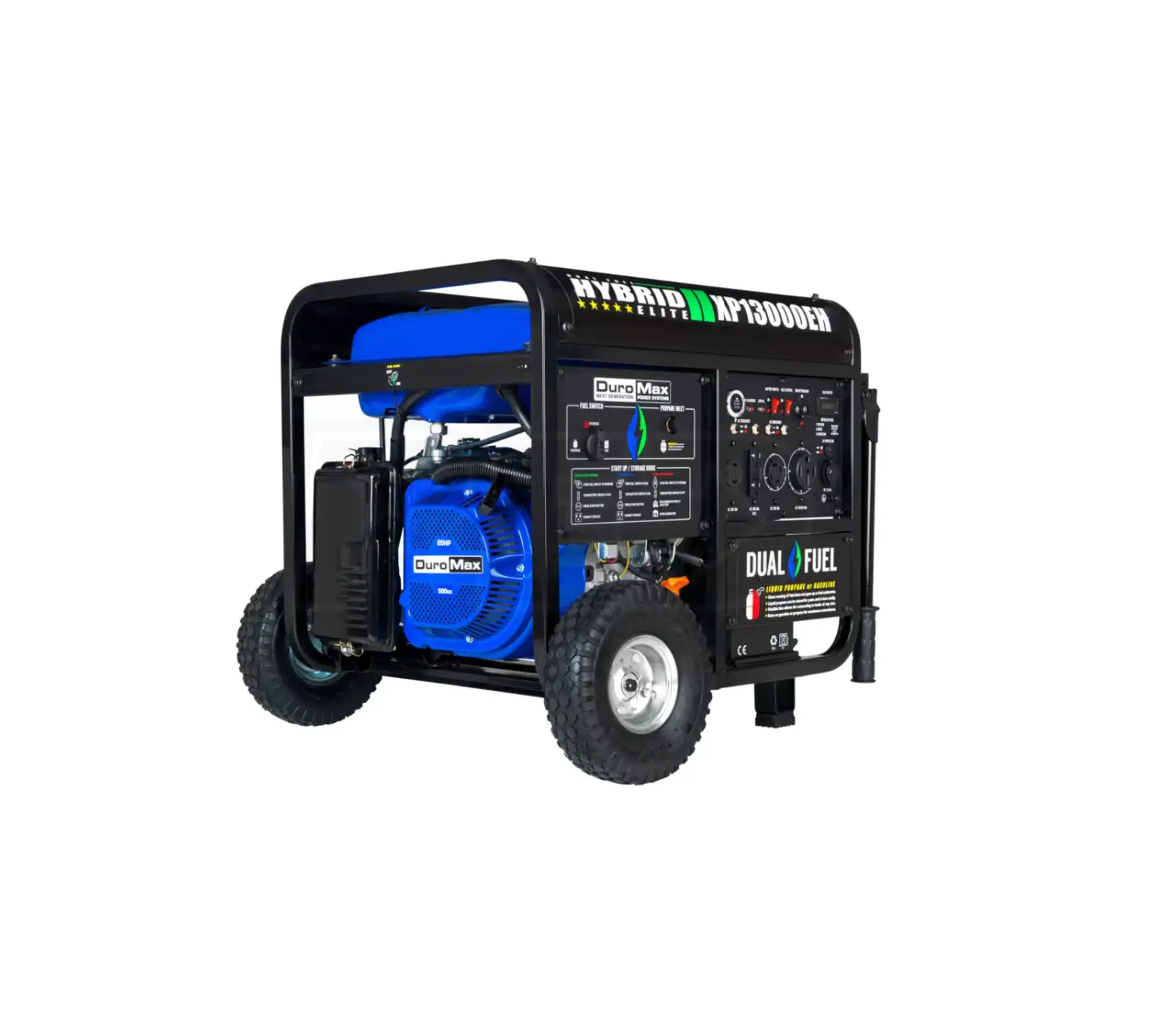 Duromax Xp13000eh Electric Start Dual Fuel Portable Generator Owner's Manual