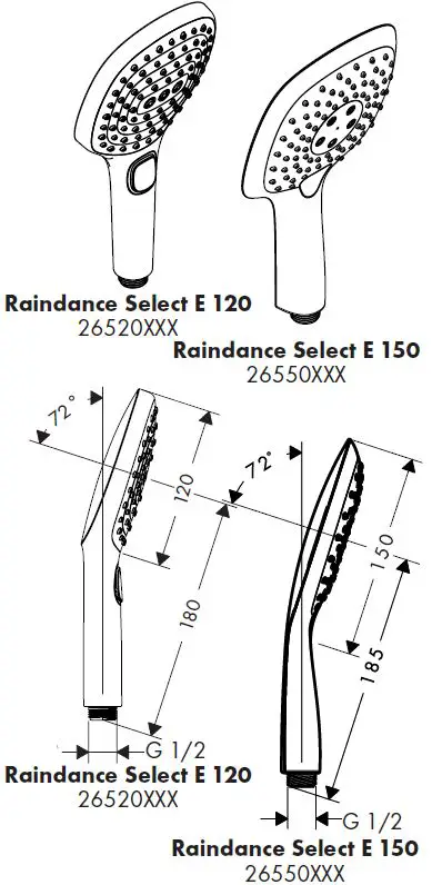 hansgrohe-Raindance-Select-E-120-Hand-Shower-1
