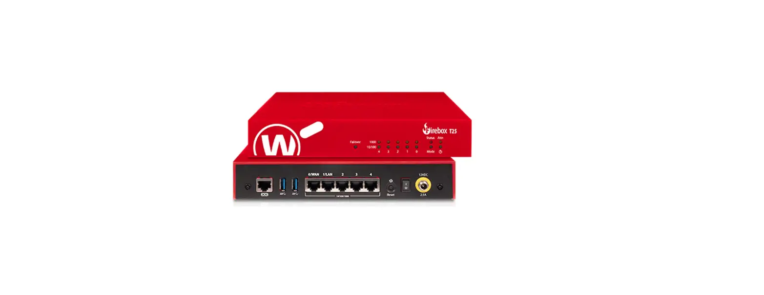 Watchguard T25-w Wireless Tabletop Firewall Appliance User Guide