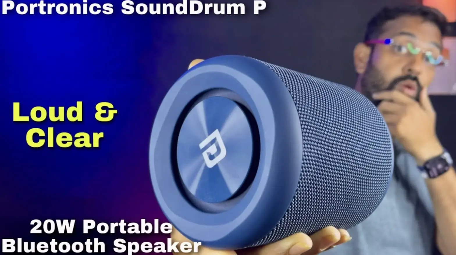 Portronics Sounddrum P 20w Portable Bluetooth Speaker User Manual Portronics Sounddrum P 20w Portable Bluetooth Speaker User Manual