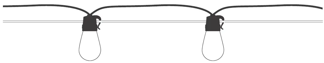 ASAHOM S1025 LED Bulb String Lights 3