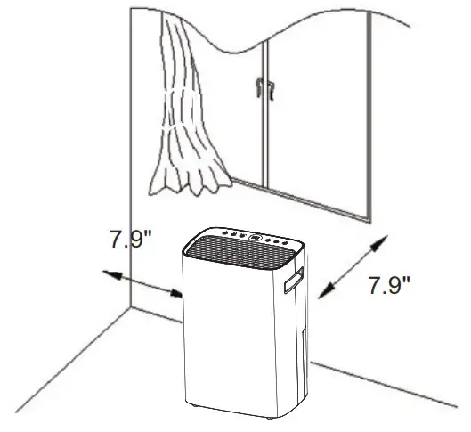 KESNOS PD08A-18 Home Dehumidifier - FIG1