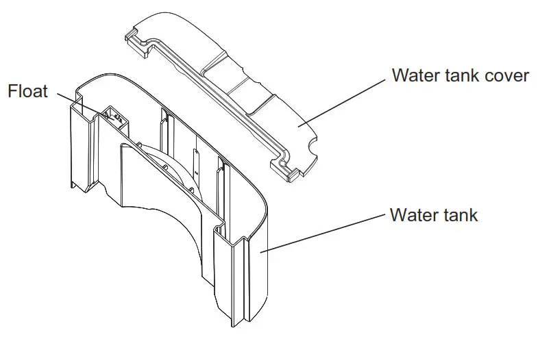 KESNOS PD08A-18 Home Dehumidifier - tank cover4