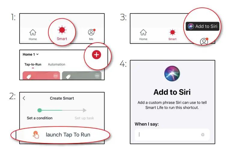 MONSTER MLB7-1036-RGB ORB Portable LED Light User Guide - SIRI VOICE CONTROL SETUP