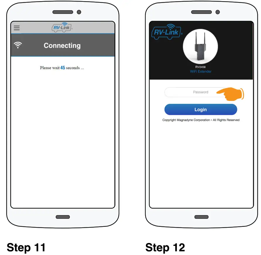 MAGNADYNE RV2458 Router -Step 12