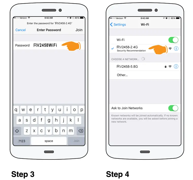 MAGNADYNE RV2458 Router -Step 3