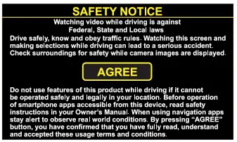 JENSEN Multimedia Receiver CAR689-Safety